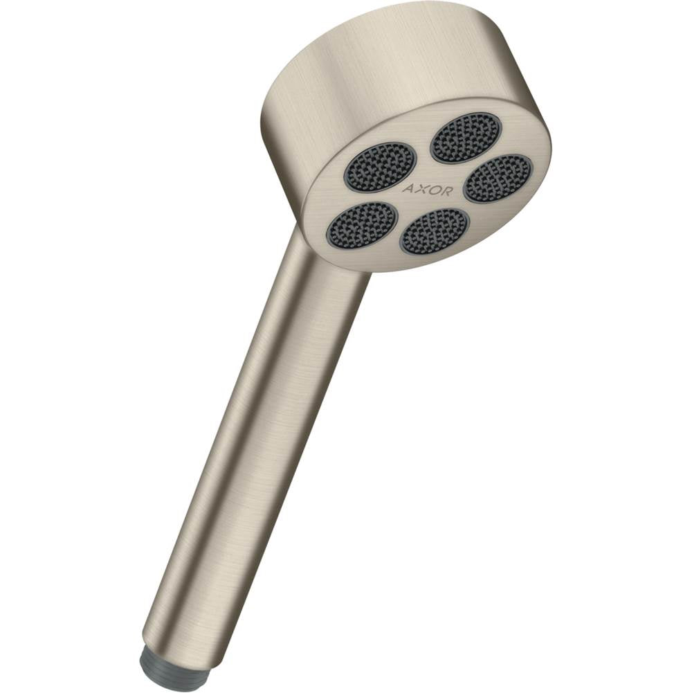 Axor - AXOR ONE Handshower 1-Jet, 1.75 GPM in Brushed Nickel - Brushed Nickel