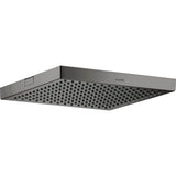 Axor - AXOR ShowerSolutions  Showerhead 240 1-Jet, 2.5 GPM in Polished Black Chrome - Polished Black Chrome