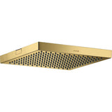 Axor - AXOR ShowerSolutions  Showerhead 240 1-Jet, 2.5 GPM in Polished Gold Optic - Polished Gold Optic