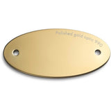 Axor - Finish Sample Chip  in Polished Gold Optic - Polished Gold Optic