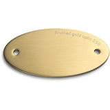 Axor - Finish Sample Chip in Brushed Gold Optic - Brushed Gold Optic