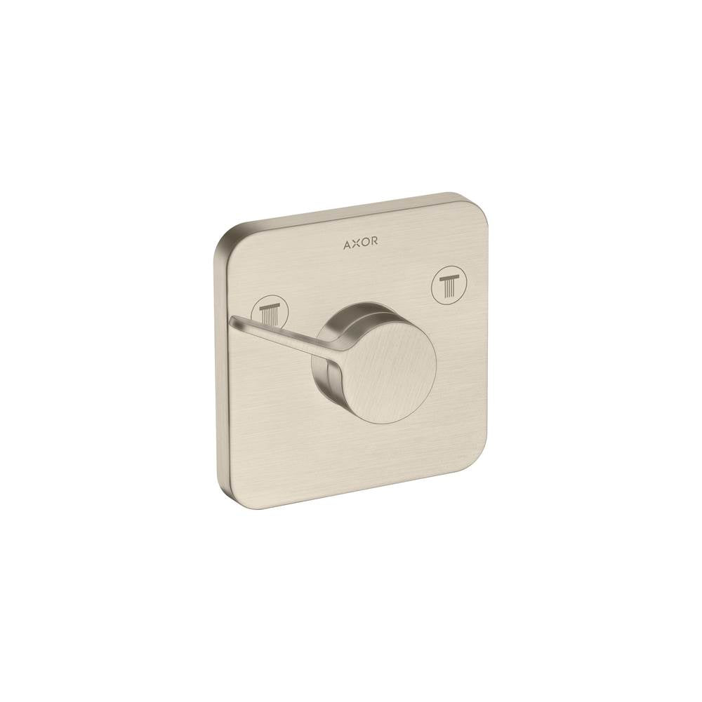 Axor - AXOR ONE Showerhead Diverter Trim in Brushed Nickel - Brushed Nickel
