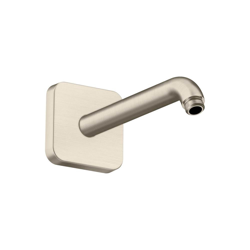 Axor - AXOR ShowerSolutions Showerarm SoftCube, 9'' in Brushed Nickel - Brushed Nickel