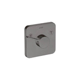 Axor - AXOR ONE Showerhead Diverter Trim in Brushed Black Chrome - Brushed Black Chrome