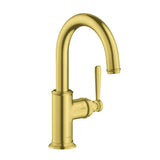 Axor - AXOR Montreux Bar Faucet, 1.5 GPM in Brushed Gold Optic - Brushed Gold Optic