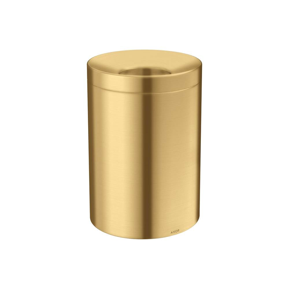 Axor - AXOR Universal Circular Waste Bin in Brushed Gold Optic - Brushed Gold Optic