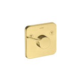 Axor - AXOR ONE Showerhead Diverter Trim in Brushed Gold Optic - Brushed Gold Optic