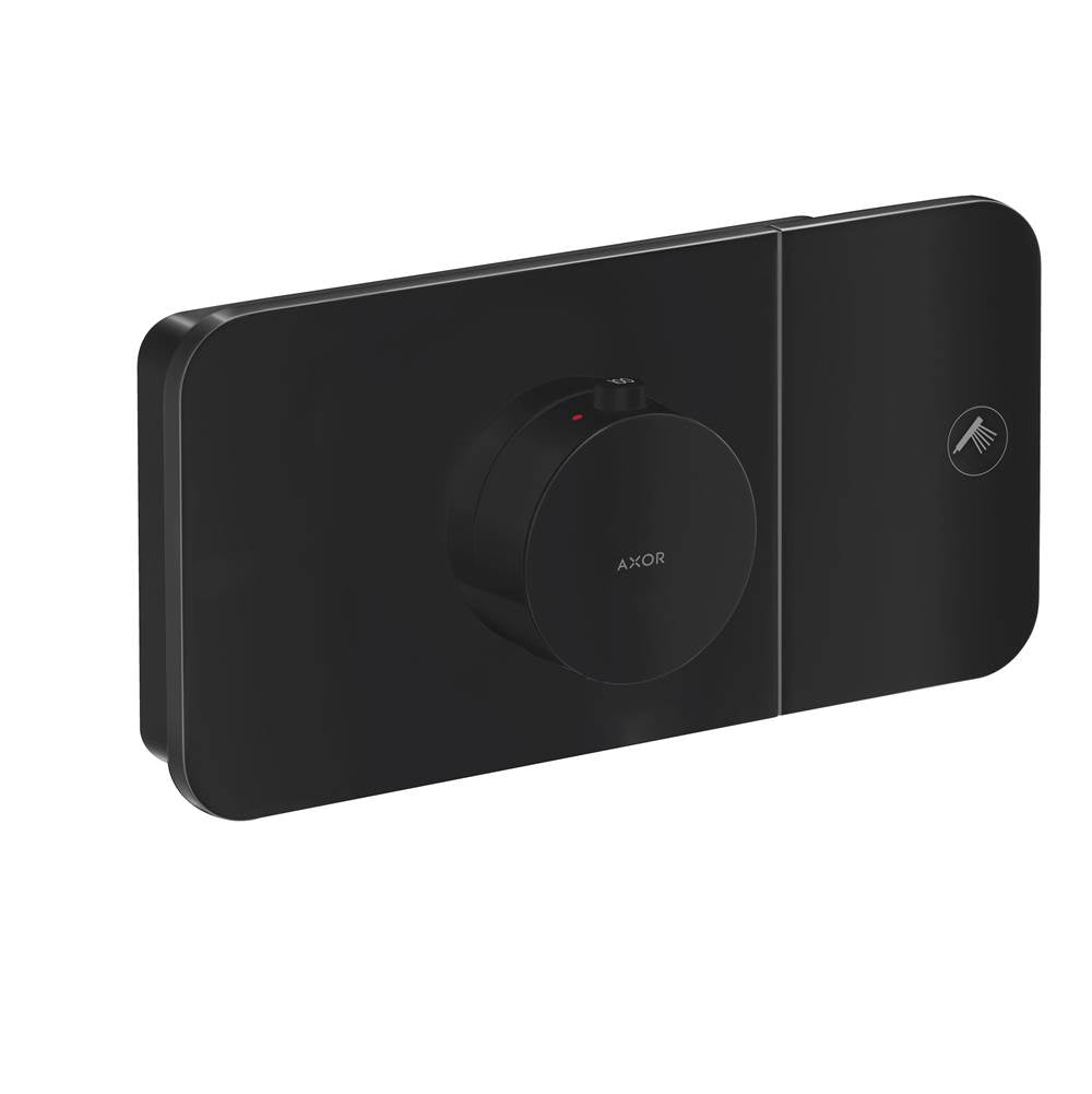 Axor - AXOR ONE Thermostatic Module Trim for 1 Function in Matte Black - Matte Black