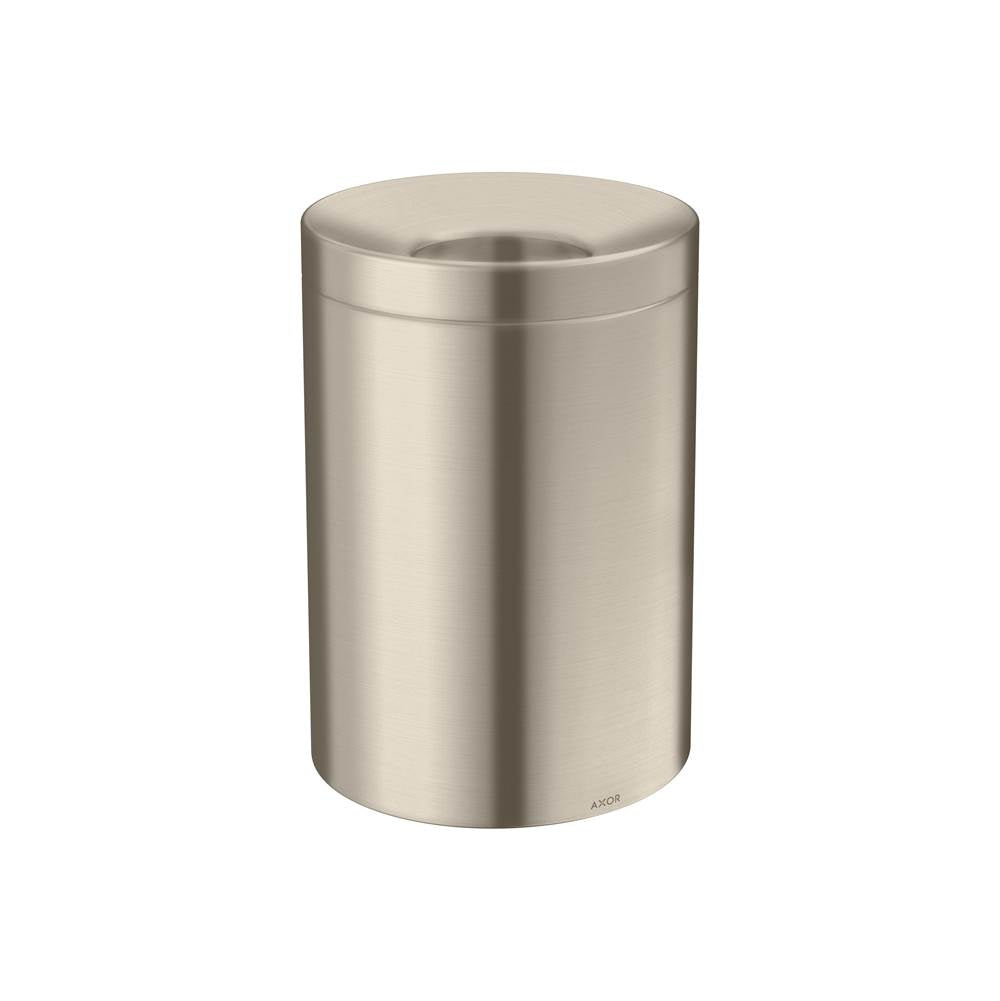 Axor - AXOR Universal Circular Waste Bin in Brushed Nickel - Brushed Nickel