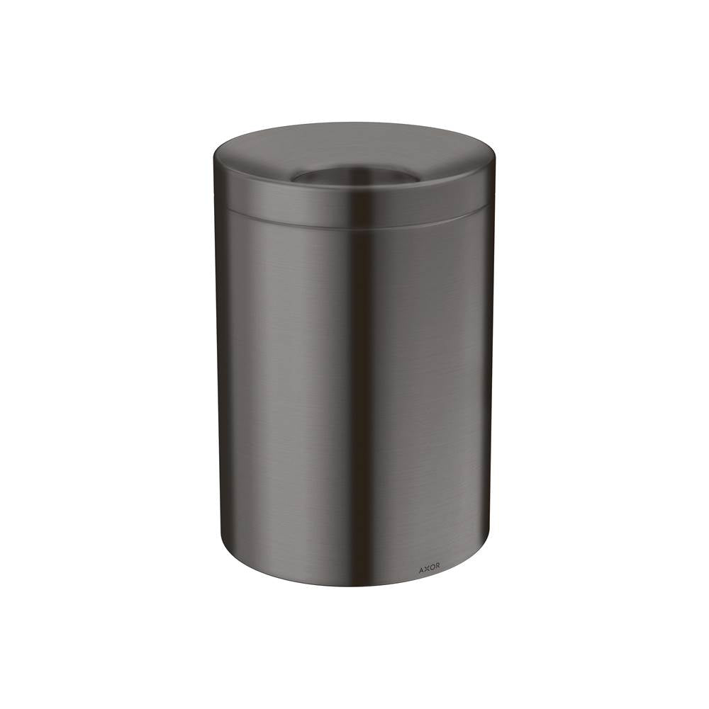 Axor - AXOR Universal Circular Waste Bin in Brushed Black Chrome - Brushed Black Chrome