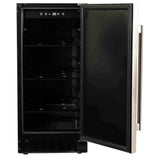 15'' Refrigerator with Solid Stainless Door