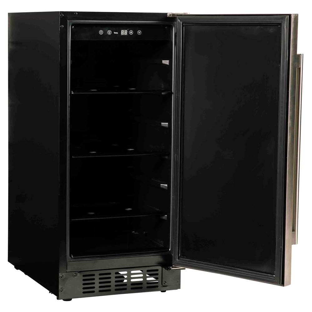 15'' Refrigerator with Solid Stainless Door