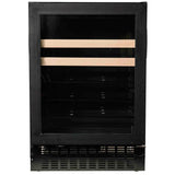 24'' Beverage Center with Overlay Trim Glass Door