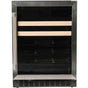 Azure - 24'' Beverage Center with Stainless Trim Glass Door