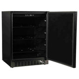 24'' Refrigerator with Solid Overlay Door