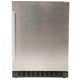 Azure - 24'' Refrigerator with Solid Stainless Door