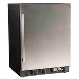 24'' Refrigerator with Solid Stainless Door