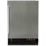 24'' Refrigerator with Solid Stainless Door