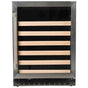 Azure - 24'' Wine Center with Stainless Trim Glass Door