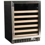 24'' Wine Center with Stainless Trim Glass Door