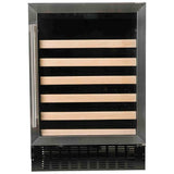 24'' Wine Center with Stainless Trim Glass Door
