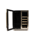 24'' Dual Zone Beverage / Wine Center