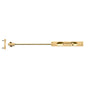 Baldwin - 0600 FLUSH BOLT W/12 ROD - Lifetime Polished Brass