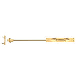 Baldwin - 0600 FLUSH BOLT W/24 ROD - Lifetime Satin Brass
