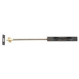 Baldwin - 0600 FLUSH BOLT W/18 ROD - Satin Brass and Black