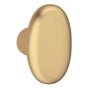 Baldwin - 5024 OVAL KNBXLESS ROSE - Vintage Brass
