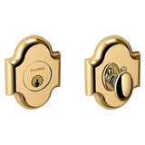 Baldwin - 8252 BOULDER ADJ DEADBOL - Lifetime Polished Brass
