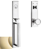 Baldwin - 85311 H HILLS SGL CYL - Lifetime Polished Brass