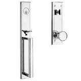Baldwin - 85311 H HILLS SGL CYL - Polished Chrome