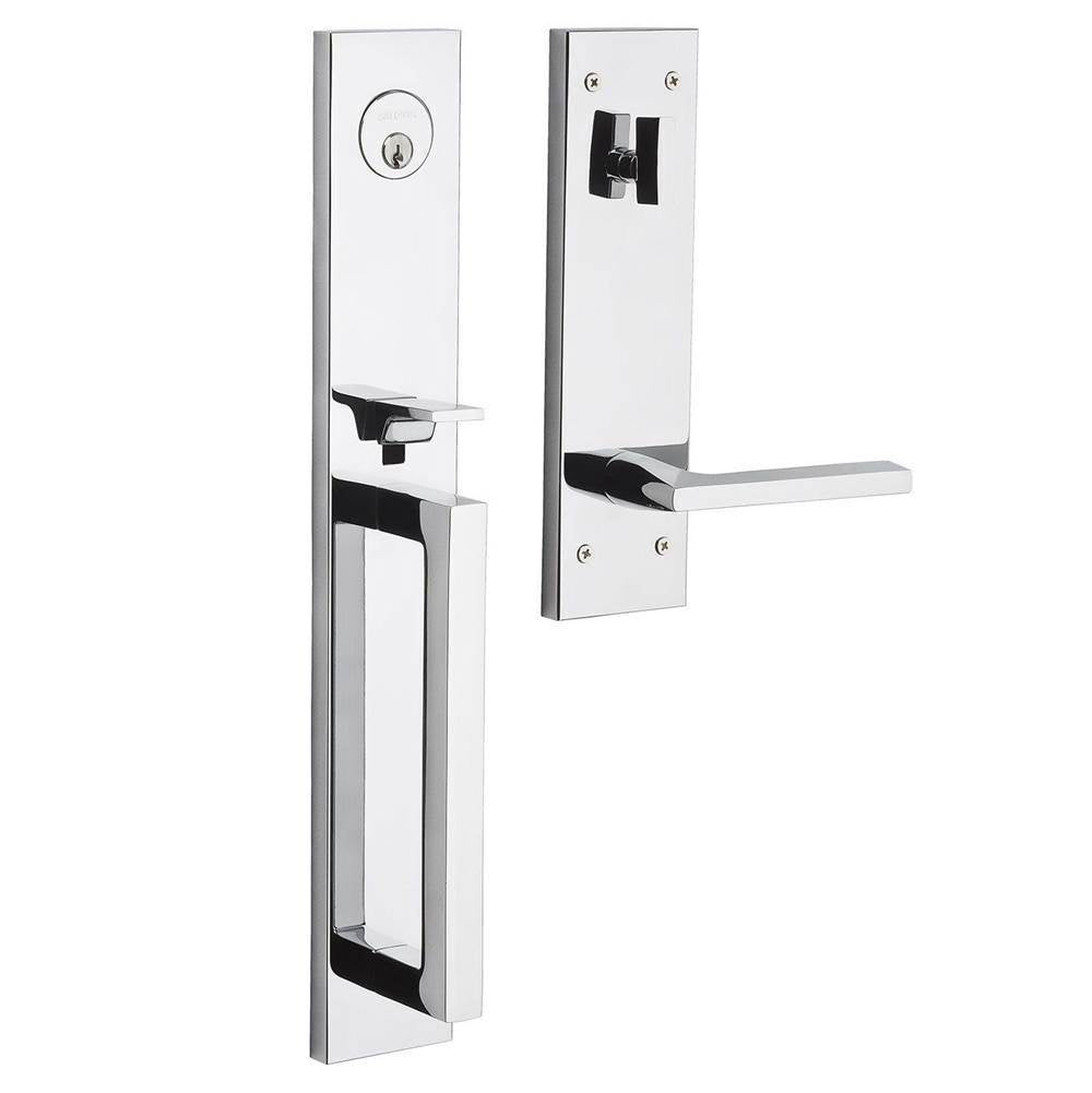 Baldwin - SGL CYL EE SET RH 055 - Lifetime Polished Nickel