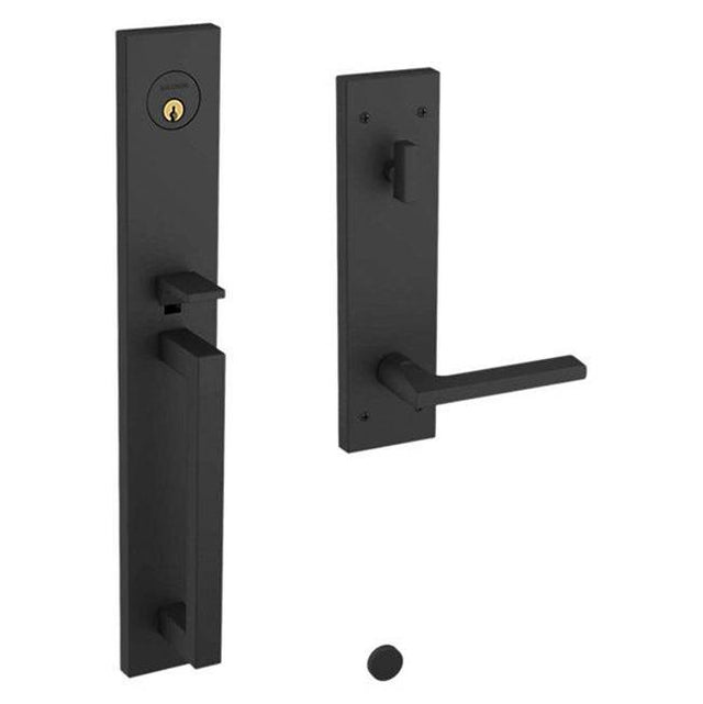 Baldwin - EE SET LESS LVR 190 - Satin Black
