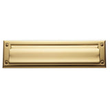 Baldwin - 0012 LETTER BOX PLT 003 - Lifetime Polished Brass