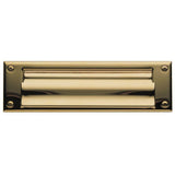 Baldwin - 0015 LETTER BOX PLT 003 - Lifetime Polished Brass