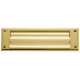 Baldwin - 0017 LETTER BOX PLT 003 - Lifetime Polished Brass