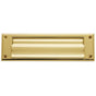 Baldwin - 0017 LETTER BOX PLT 003 - Lifetime Polished Brass