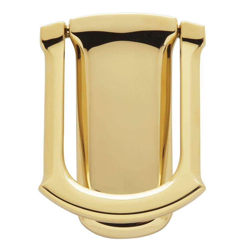 Baldwin - 0105 DOOR KNOCKER 003 - Lifetime Polished Brass