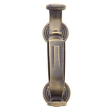 Baldwin - 0113 S DOOR KNOCKER 050 - Satin Brass and Black