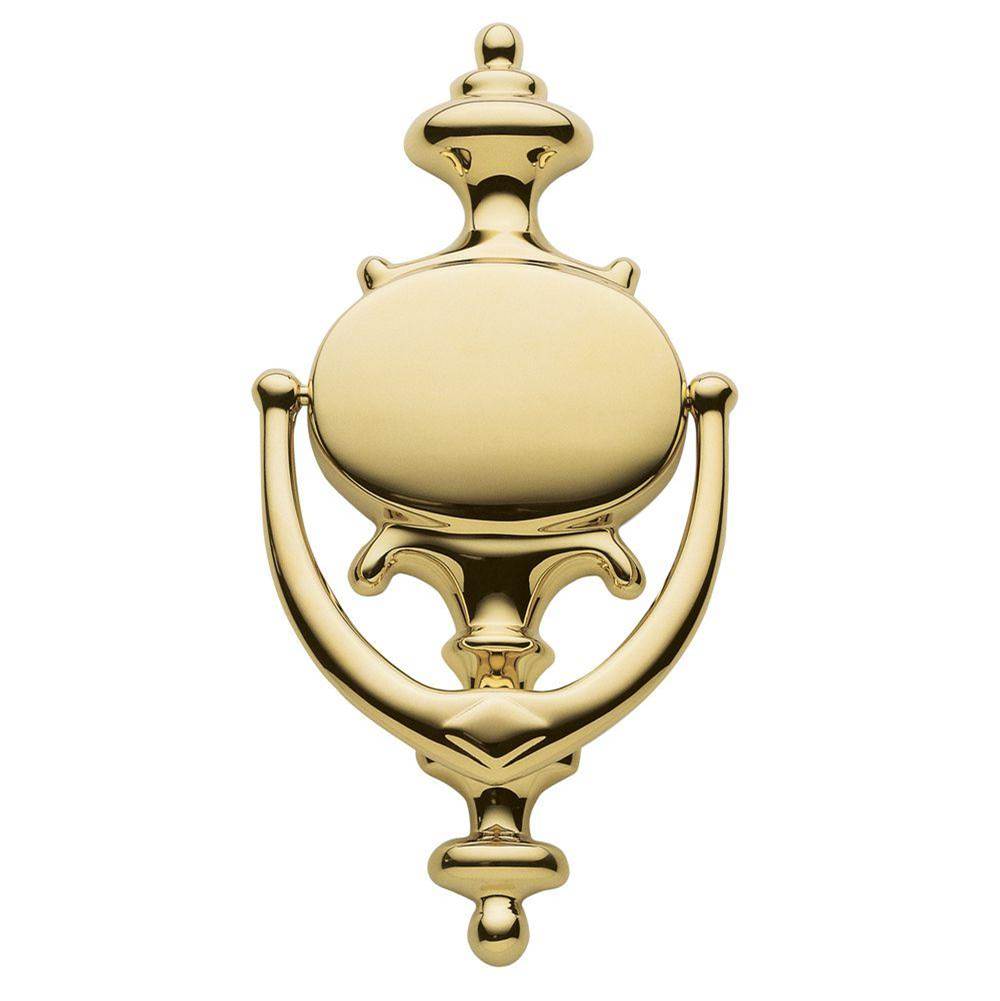 Baldwin - 0116 IMPERIAL DR KNOCKER - Lifetime Polished Brass