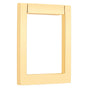 Baldwin - 0183 CNT SQ DR KNCKR 003 - Lifetime Polished Brass