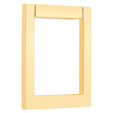 Baldwin - 0183 CNT SQ DR KNCKR 031 - Non Lacquered Brass
