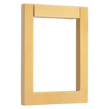 Baldwin - 0183 CNT SQ DR KNCKR 044 - Liefetime Satin Brass