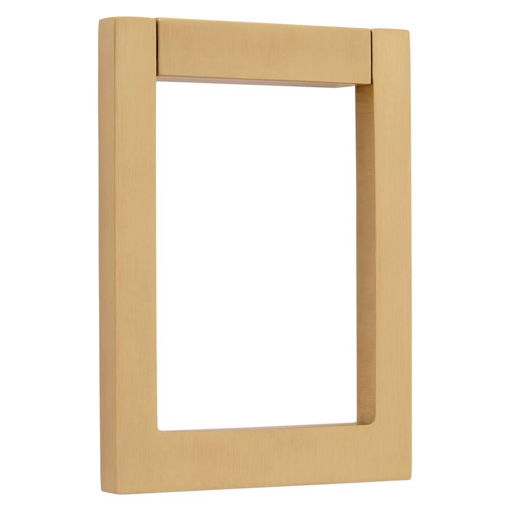 Baldwin - 0183 CNT SQ DR KNCKR 060 - Satin Brass,Brown
