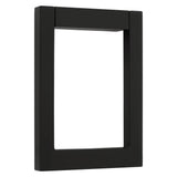 Baldwin - 0183 CNT SQ DR KNCKR 190 - Satin Black
