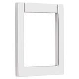 Baldwin - 0183 CNT SQ DR KNCKR 260 - Polished Chrome
