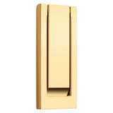 Baldwin - 0184 MODERN DR KNCKR 003 - Lifetime Polished Brass