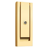 Baldwin - 0185 MODERN DR KNCKR W/SCOPE 003 - Lifetime Polished Brass